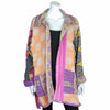 Kantha Reversible Jacket-Coats, Jackets & Ponchos-Siesta Crafts