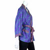 Short Recycled Sari Kimono-Tops-Siesta Crafts