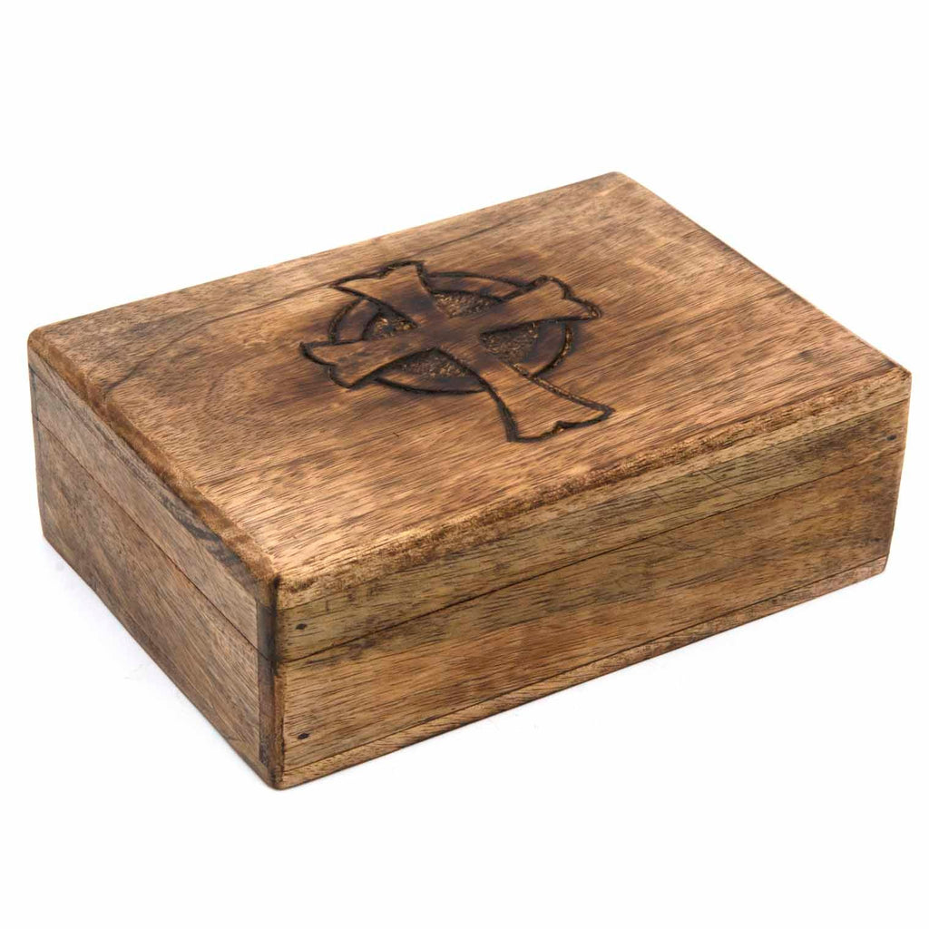 Wooden Box with Cross-Storage & Organisation-Siesta Crafts