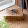 Wooden Box with Cross