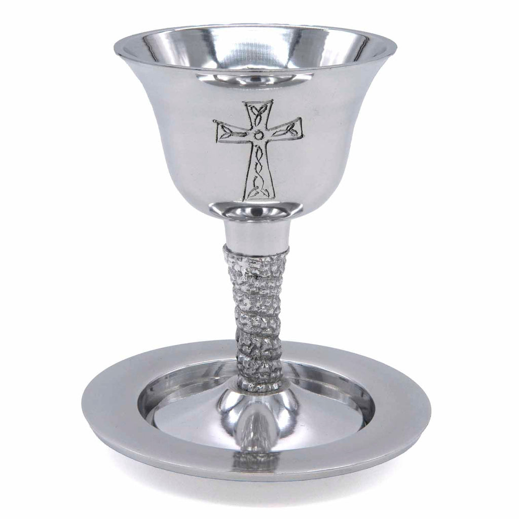 Metal Chalice and Paten-Christianity-Siesta Crafts