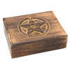 Pentacle Carved Box