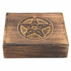 Pentacle Carved Box