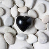 Black Soapstone Heart