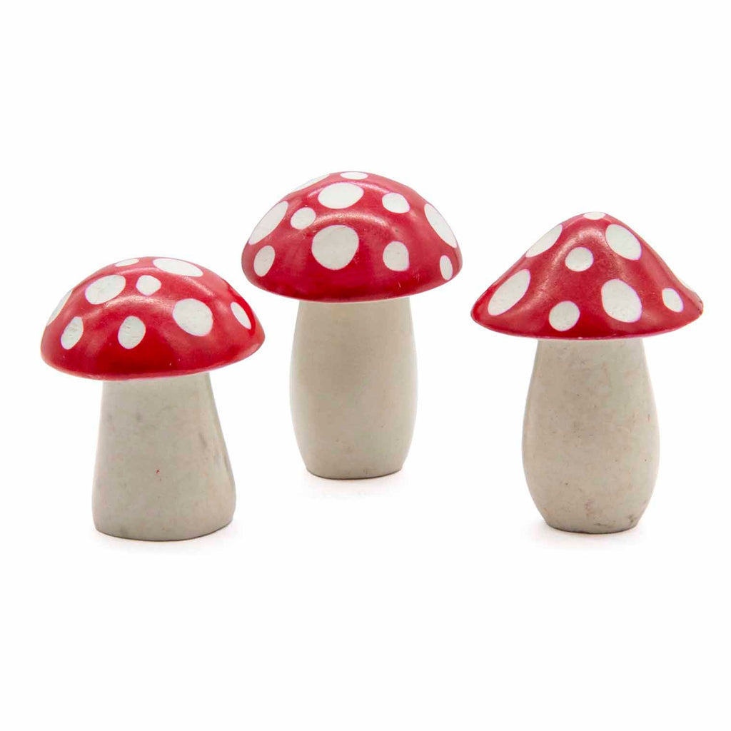 Mini Soapstone Mushroom