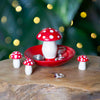 Soapstone Mushroom Trinket Dish