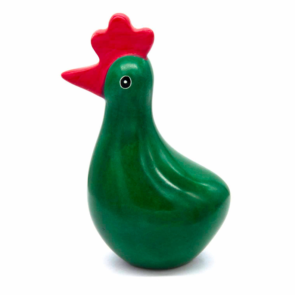 Tall Soapstone Chicken-Ornaments & Figurines-Siesta Crafts