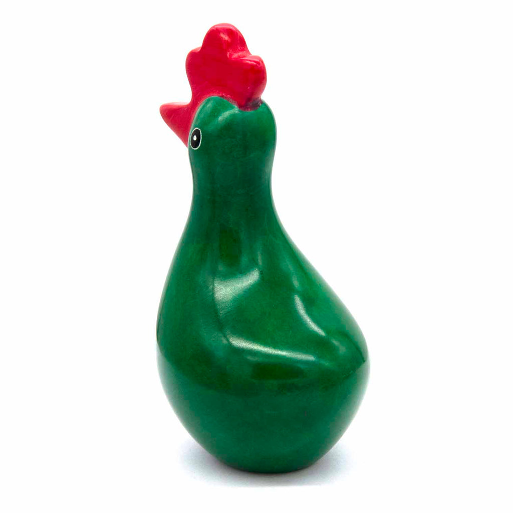 Tall Soapstone Chicken-Ornaments & Figurines-Siesta Crafts