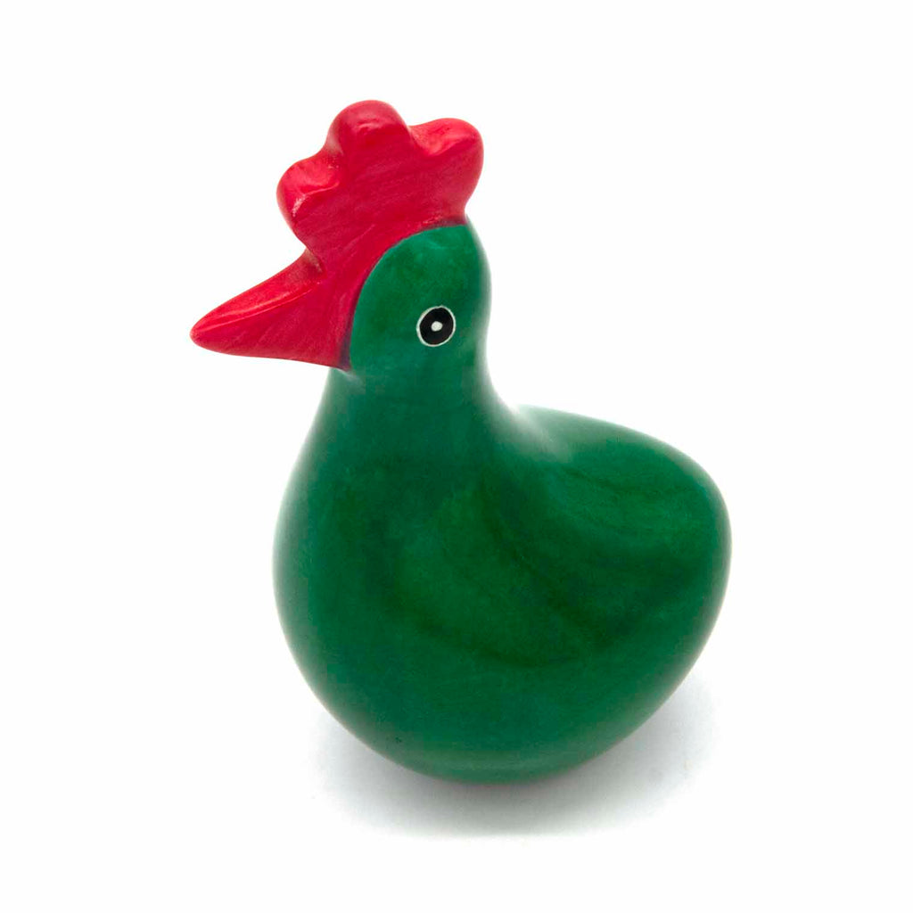 Tall Soapstone Chicken-Ornaments & Figurines-Siesta Crafts