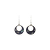 Basilia Black Shell Earrings