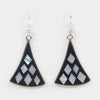 Abigail Flared Triangle Earrings