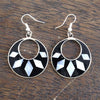 Hilaria Black Earrings