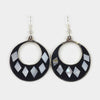 Hilaria Black Earrings