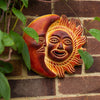 Sun and Moon Eclipse Ceramic Plaque