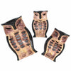 Mexican Ceramic Owl Plaques - Set of Three