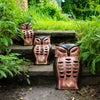 Mexican Ceramic Owl Plaques - Set of Three