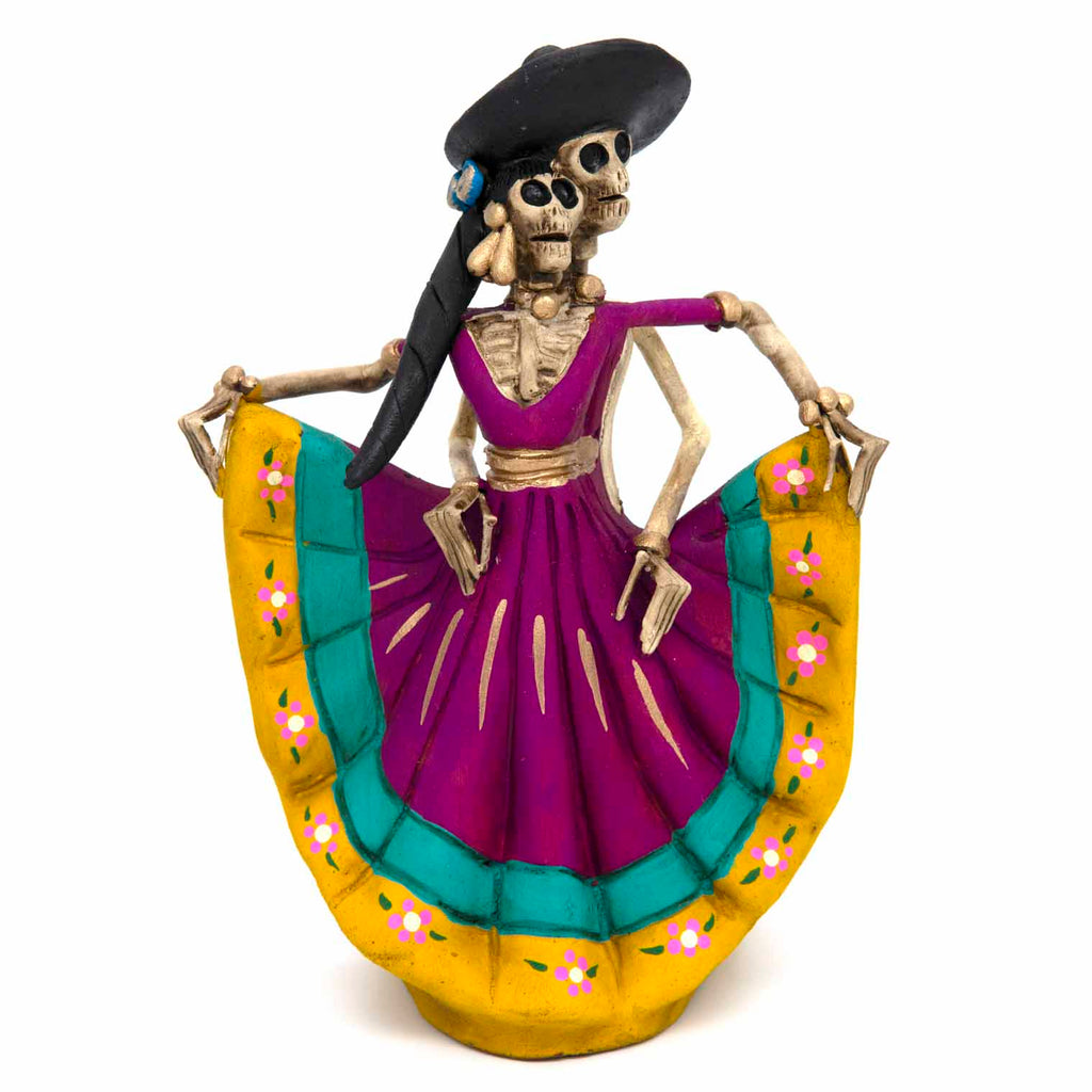 Mexican Skeleton Dancing Couple