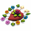 Heart with Flowers and Doves-Home Décor-Siesta Crafts