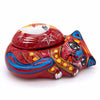 Mexican Painted Cat Trinket Box-Storage & Organisation-Siesta Crafts