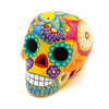 Mexican Painted Skull Medium-Ornaments & Figurines-Siesta Crafts