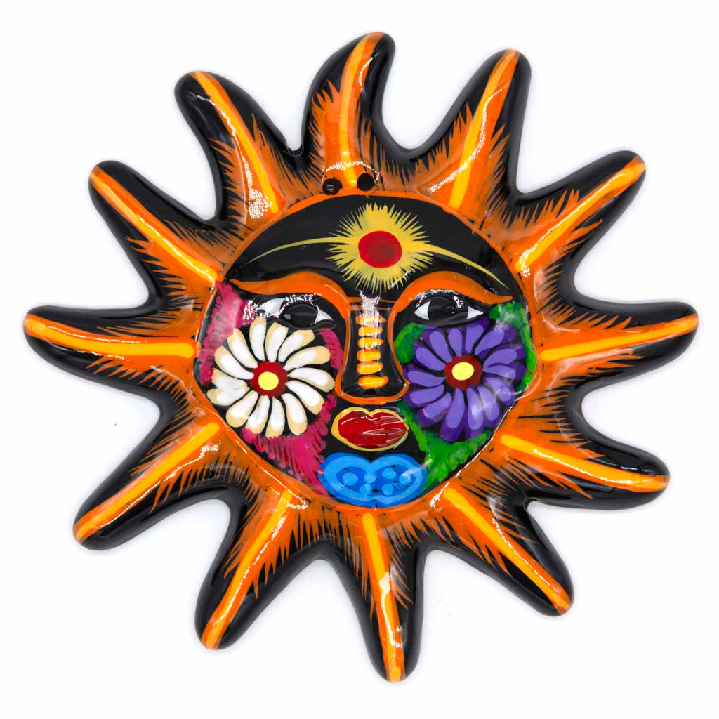 Mexican Painted Sun Small-Home Décor-Siesta Crafts