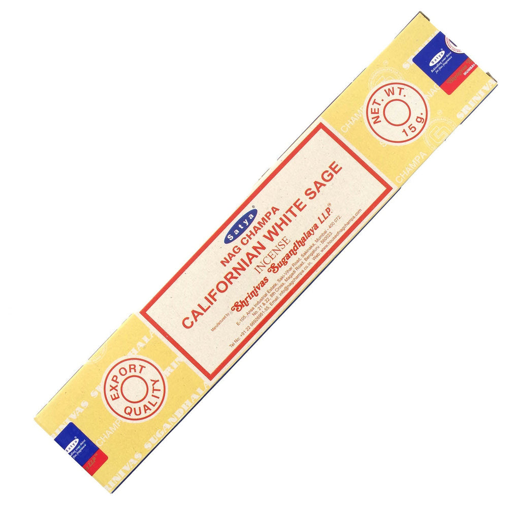 Satya Californian White Sage Incense-Stick Incense-Siesta Crafts