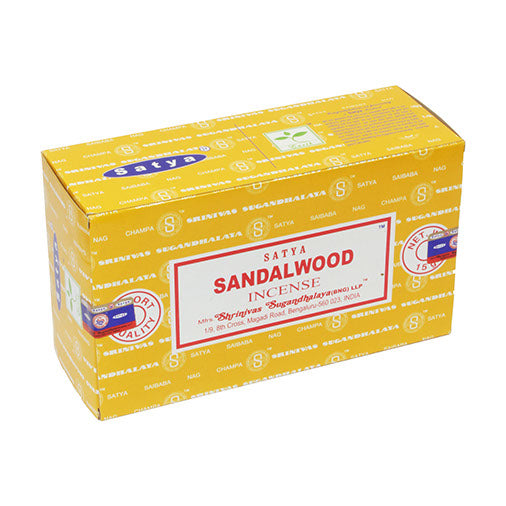 Satya Sandalwood Incense-Stick Incense-Siesta Crafts