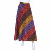 Solar Stripe Wrap Skirt