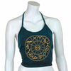 Zodiac Design Halter Neck Top