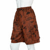 Mushroom Print Combat Shorts-Shorts-Siesta Crafts