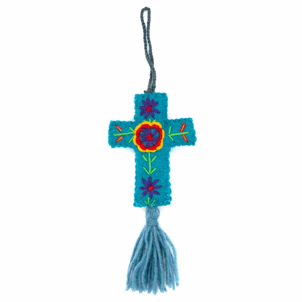 Hanging Felt Cross-Christianity-Siesta Crafts