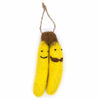 Banana Pair Felt Hanging Decoration