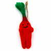 Wonky Carrot Felt Hanging Decoration