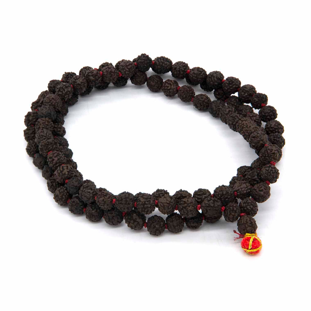 Black Rudraksha Mallah Beads