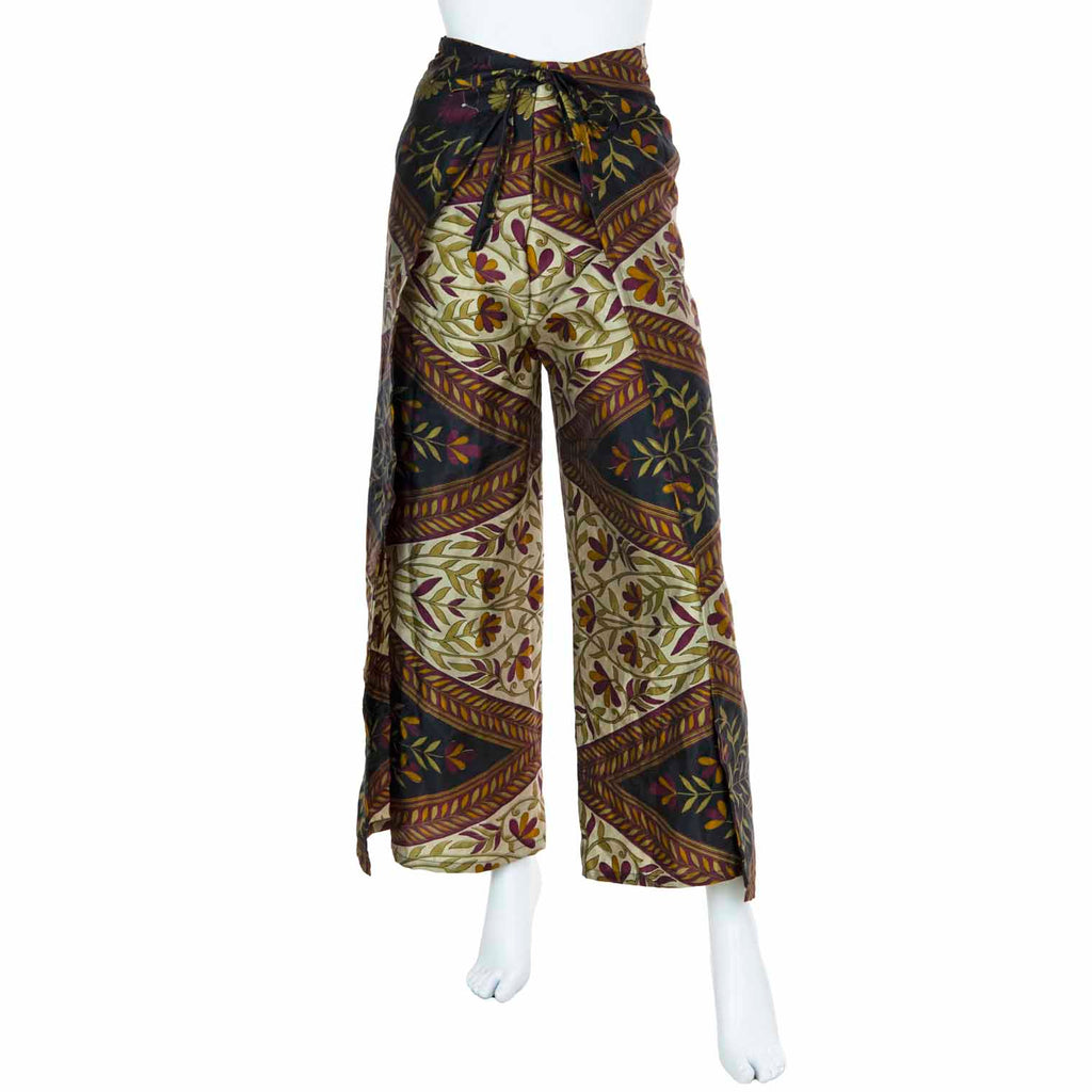 Recycled Sari Wrap Trousers