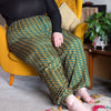 Drawstring Recycled Sari Trousers