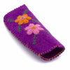 Flower Felt Glasses Case-Bags & Purses-Siesta Crafts