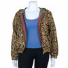 Reversible Recycled Sari Bomber Jacket-Coats, Jackets & Ponchos-Siesta Crafts