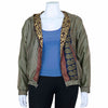 Reversible Recycled Sari Bomber Jacket