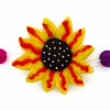 String of Felt Sunflowers