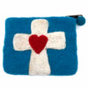 Cross Felt Purse