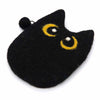 Black Cat Felt Coin Purse-Bags & Purses-Siesta Crafts