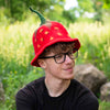 Strawberry Felt Hat