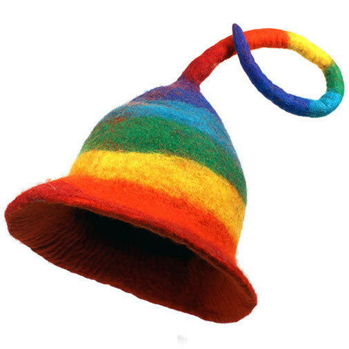 Rainbow Felt Fairy Hat