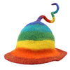 Rainbow Felt Fairy Hat