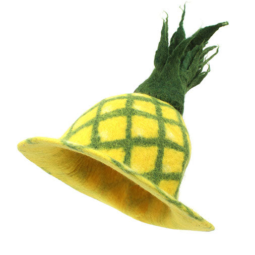 Pineapple Felt Hat-Hats-Siesta Crafts