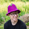 Aubergine Felt Hat