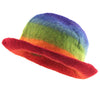 Rainbow Felt Hat