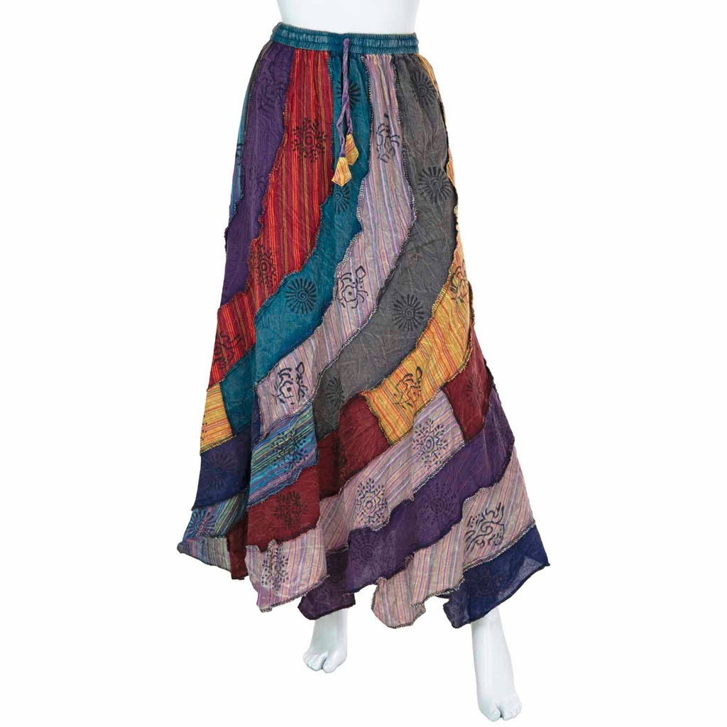 Thamel Patch Skirt-Skirts-Siesta Crafts