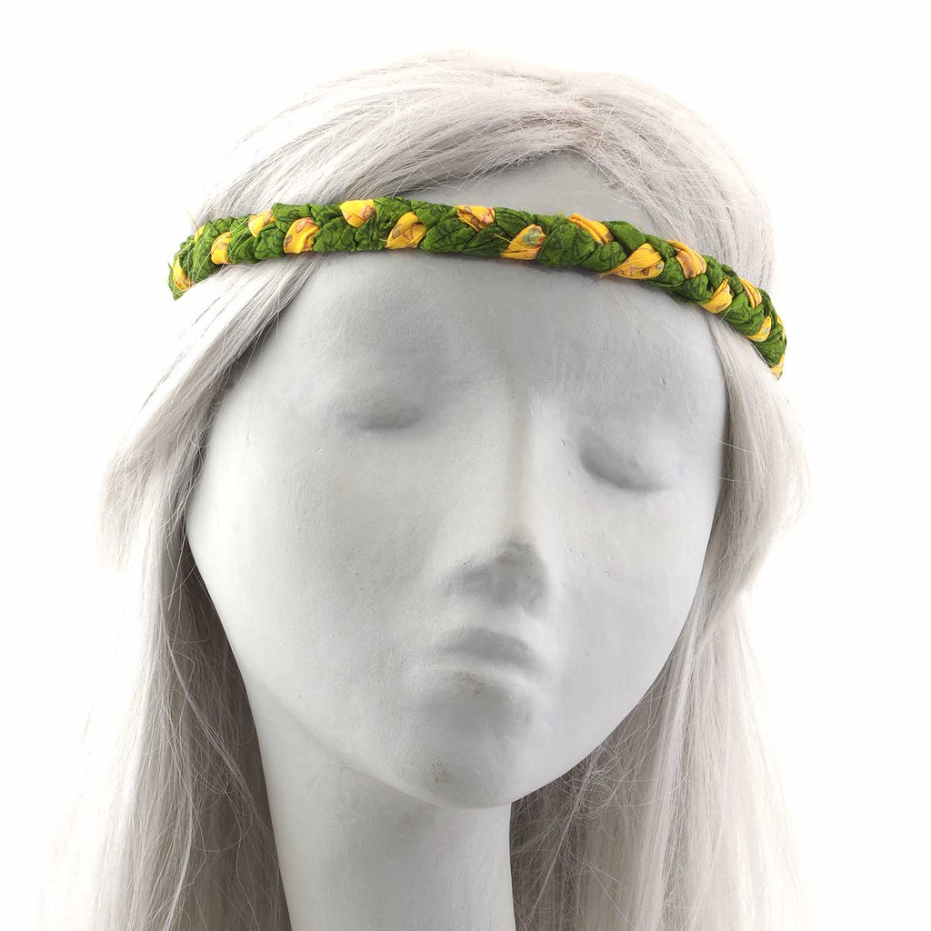 Recycled Sari Braid Band